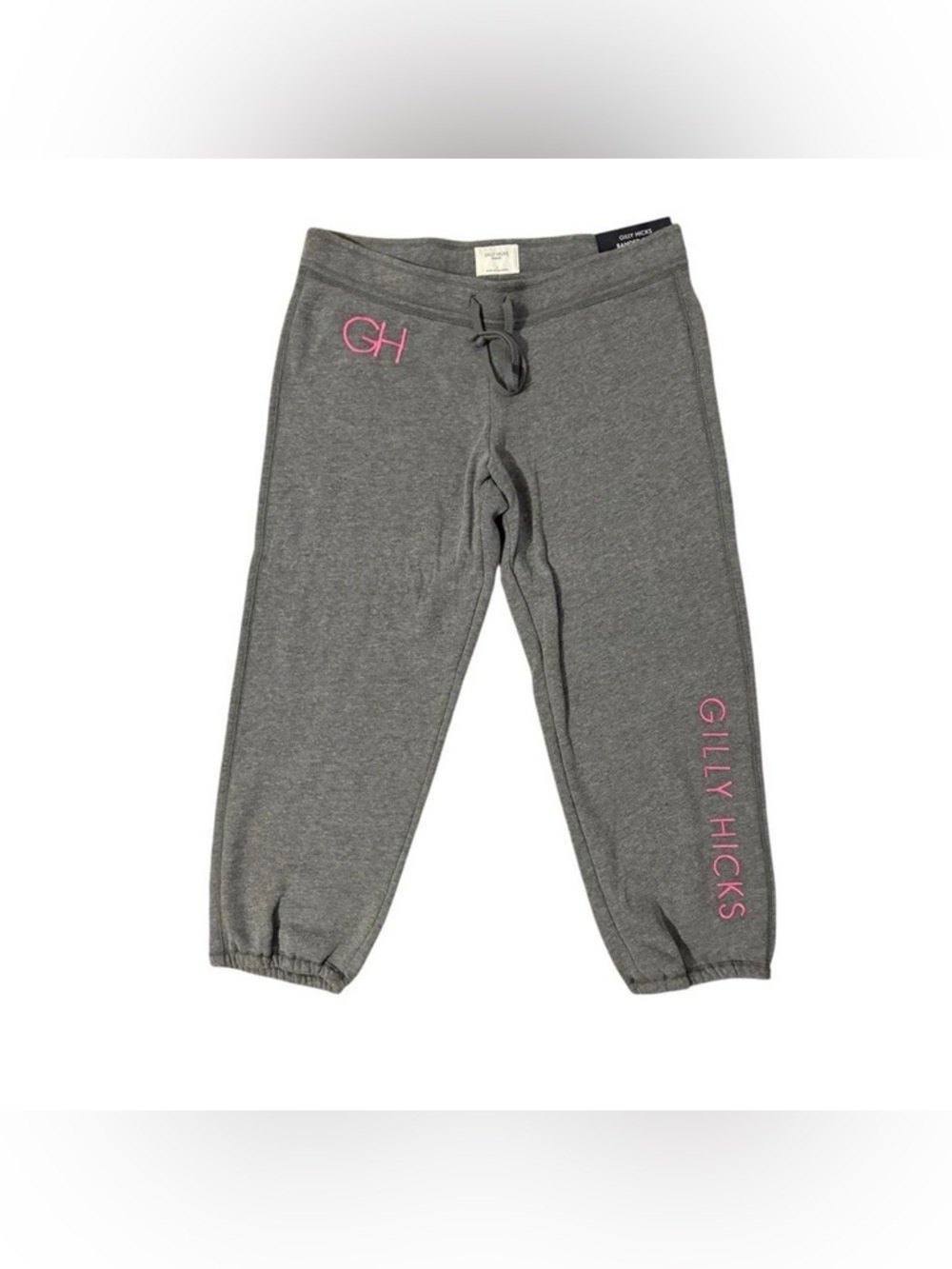 Gilly hicks grey banded crop sweatpants